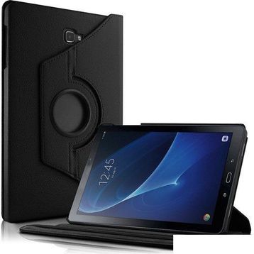 Microsonic Samsung Galaxy Tab A 10.1inç T580 360 Rotating Stand Deri Kılıf
