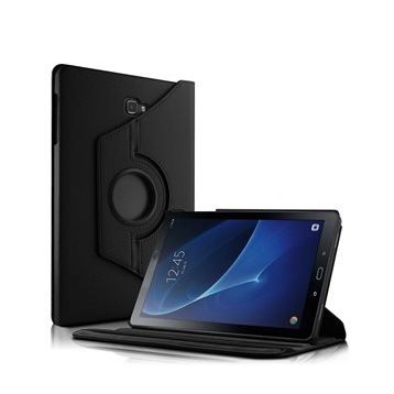 Microsonic Samsung Galaxy Tab A 10.1inç T580 360 Rotating Stand Deri Kılıf