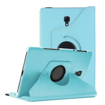 Microsonic Samsung Galaxy Tab A 10.5'' T590 360 Rotating Stand Deri Mavi Kılıf