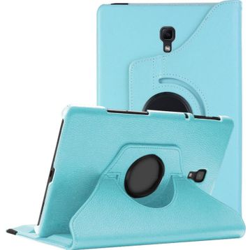 Microsonic Samsung Galaxy Tab A 10.5'' T590 360 Rotating Stand Deri Mavi Kılıf