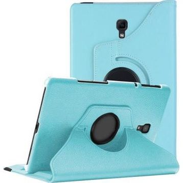Microsonic Samsung Galaxy Tab A 10.5'' T590 360 Rotating Stand Deri Mavi Kılıf