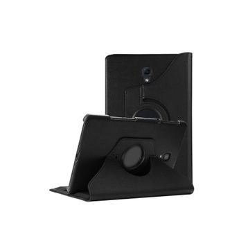 Microsonic Samsung Galaxy Tab A 10.5'' T590 360 Rotating Stand Deri Siyah Kılıf