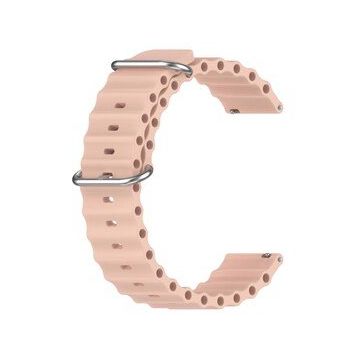 Microsonic Samsung Galaxy Watch 3 45 mm Ocean Band Pembe Kordon