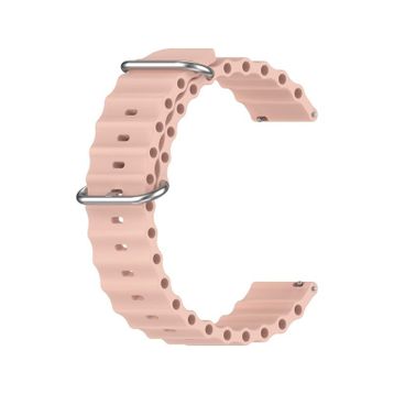 Microsonic Samsung Galaxy Watch 3 45 mm Ocean Band Pembe Kordon