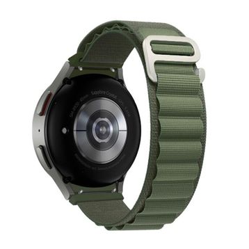 Microsonic Samsung Galaxy Watch 42 mm Alpine Loop Yeşil Kordon