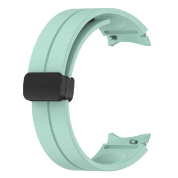 Microsonic Samsung Galaxy Watch 5 44 mm Ribbon Line Açık Yeşil Kordon