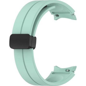 Microsonic Samsung Galaxy Watch 5 44 mm Ribbon Line Açık Yeşil Kordon