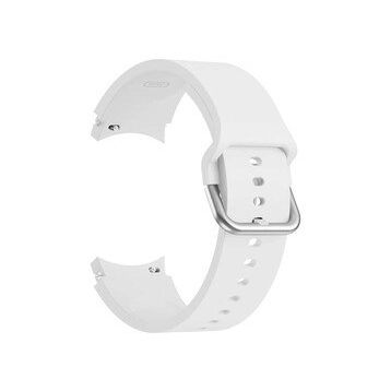 Microsonic Samsung Galaxy Watch 5 44 mm Solid Silikon Band Beyaz Kordon