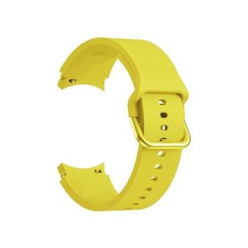 Microsonic Samsung Galaxy Watch 5 44 mm Solid Silikon Band Sarı Kordon