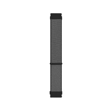 Microsonic Samsung Gear S3 Frontier Hasırlı Woven Sport Loop Gri Kordon