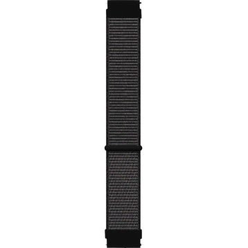 Microsonic Samsung Gear S3 Frontier Hasırlı Woven Sport Loop Siyah Kordon