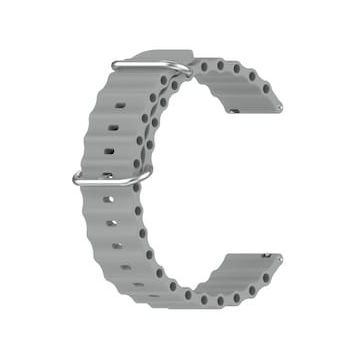 Microsonic Samsung Gear S3 Frontier Ocean Band Gri Kordon