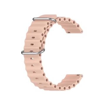 Microsonic Samsung Gear S3 Frontier Ocean Band Pembe Kordon