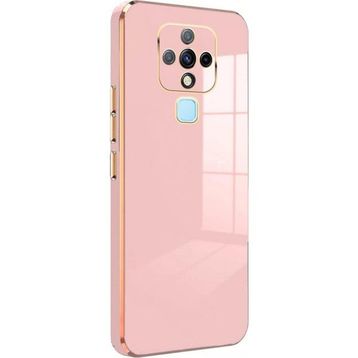 Microsonic Tecno Camon 16 Olive Plated Pembe Kılıf