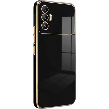 Microsonic Tecno Spark 8 Pro Olive Plated Siyah Kılıf
