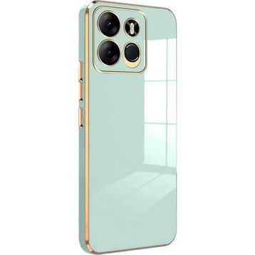 Microsonic Tecno Spark Go 2023 Olive Plated Yeşil Kılıf