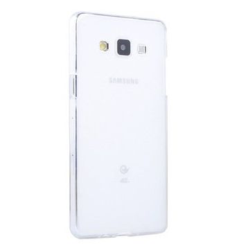 Microsonic Transparent Soft Samsung Galaxy A7 Beyaz Kılıf