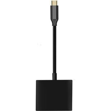 Microsonic Type-C To HDTV Multifunction 5 Port Dönüştürücü