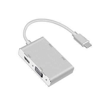 Microsonic Type-C To HDTV Multifunction 5 Port Dönüştürücü