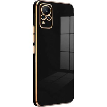 Microsonic Vivo V21 Olive Plated Siyah Kılıf