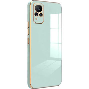 Microsonic Vivo V21 Olive Plated Yeşil Kılıf