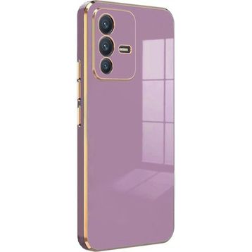 Microsonic Vivo V23 5G Olive Plated Lila Kılıf