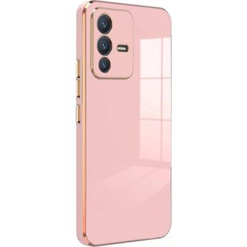 Microsonic Vivo V23 5G Olive Plated Pembe Kılıf