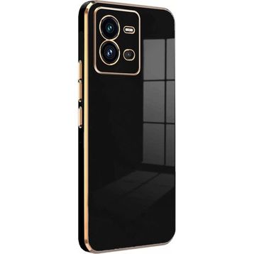 Microsonic Vivo V25 5G Olive Plated Siyah Kılıf