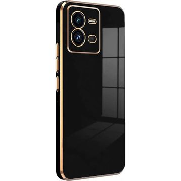 Microsonic Vivo V25 5G Olive Plated Siyah Kılıf