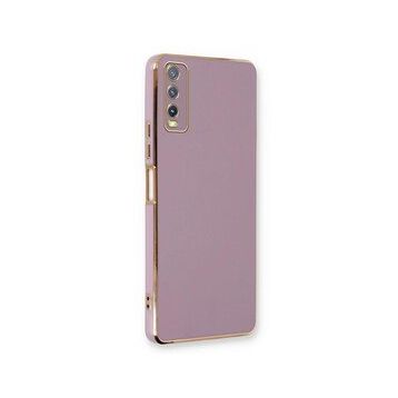 Microsonic Vivo Y20S Olive Plated Lila Kılıf