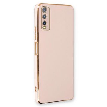 Microsonic Vivo Y20S Olive Plated Pembe Kılıf