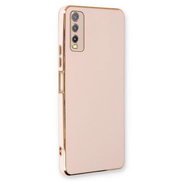 Microsonic Vivo Y20S Olive Plated Pembe Kılıf
