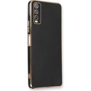 Microsonic Vivo Y20S Olive Plated Siyah Kılıf