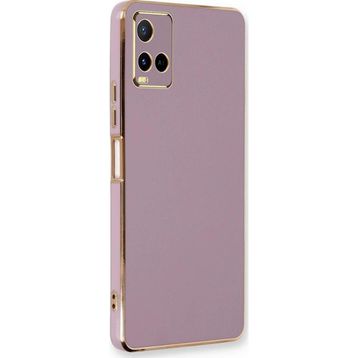 Microsonic Vivo Y32 Olive Plated Lila Kılıf