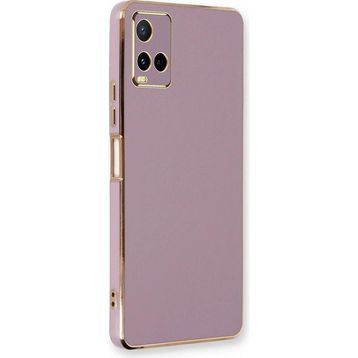 Microsonic Vivo Y32 Olive Plated Lila Kılıf