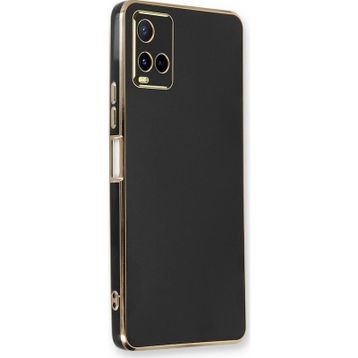 Microsonic Vivo Y32 Olive Plated Siyah Kılıf