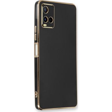Microsonic Vivo Y32 Olive Plated Siyah Kılıf