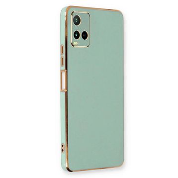 Microsonic Vivo Y32 Olive Plated Yeşil Kılıf