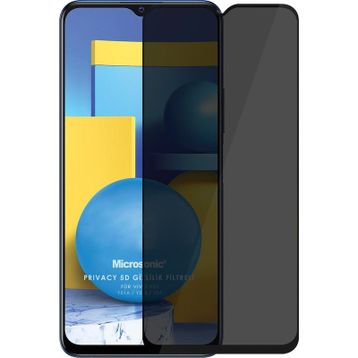 Microsonic Vivo Y51 Privacy 5D Gizlilik Filtreli Siyah Cam Ekran Koruyucu