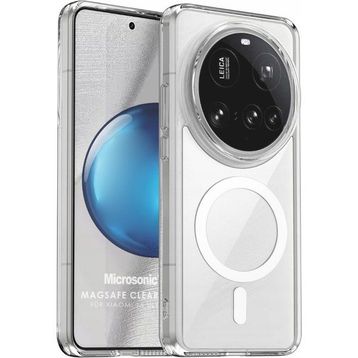 Microsonic Xiaomi 15 Ultra Magsafe Clear Sararmaz Şeffaf Kılıf