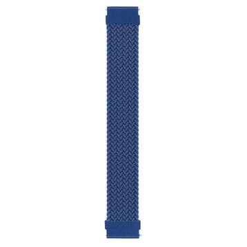 Microsonic Xiaomi Amazfit Pace Braided Solo Loop Band Lacivert Medium 155 mm Kordon