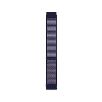 Microsonic Xiaomi Amazfit Pace Hasırlı Woven Sport Loop Mor Kordon