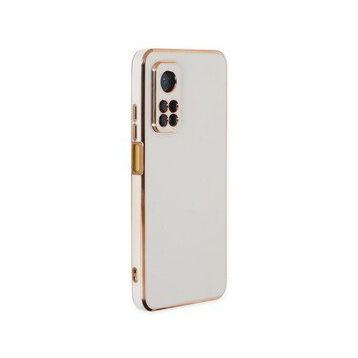Microsonic Xiaomi Mi 10T Pro Olive Plated Beyaz Kılıf