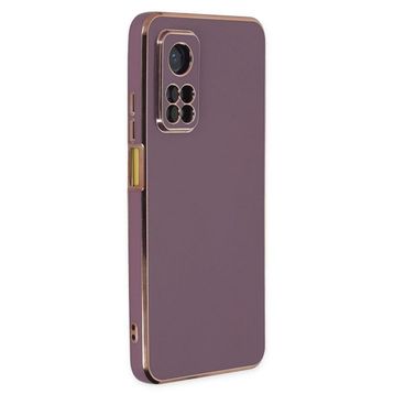 Microsonic Xiaomi Mi 10T Pro Olive Plated Lila Kılıf