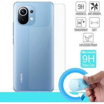 Microsonic Xiaomi Mi 11 Lite Arka Nano Glass Cam Ekran Koruyucu