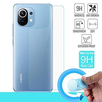 Microsonic Xiaomi Mi 11 Lite Arka Nano Glass Cam Ekran Koruyucu