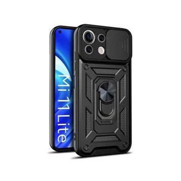 Microsonic Xiaomi Mi 11 Lite Impact Resistant Siyah Kılıf