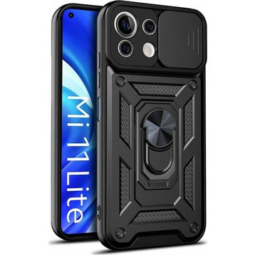 Microsonic Xiaomi Mi 11 Lite Impact Resistant Siyah Kılıf