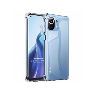 Microsonic Xiaomi Mi 11 Shock Absorbing Şeffaf Kılıf