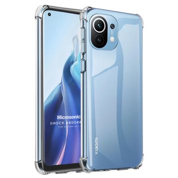 Microsonic Xiaomi Mi 11 Shock Absorbing Şeffaf Kılıf